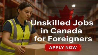 Photo of Unskilled Jobs in Canada for Foreigners 2026