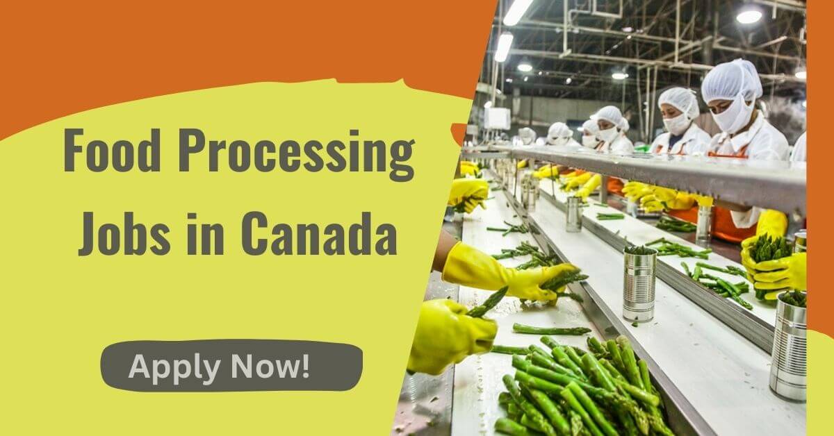 Food Processing Jobs in Canada