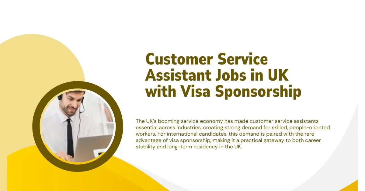 Customer Service Assistant Jobs in UK