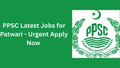 Photo of PPSC Latest Jobs for Patwari – Urgent Apply Now
