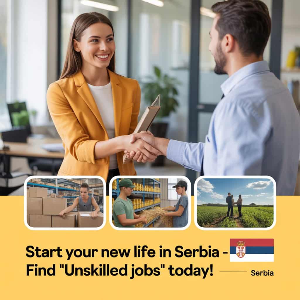 Unskilled Jobs in Serbia for Foreigners