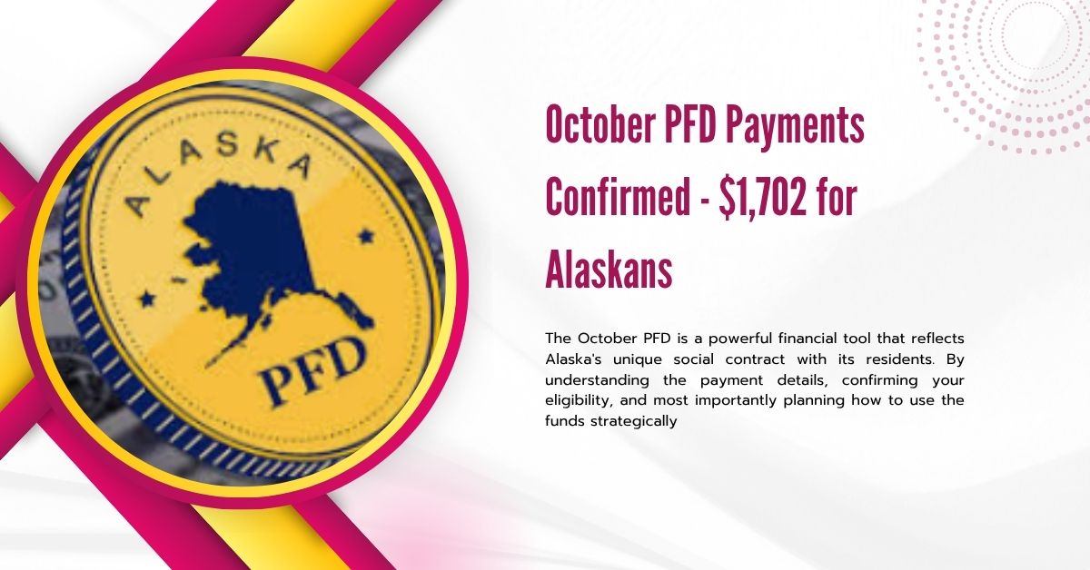 October PFD Payments Confirmed